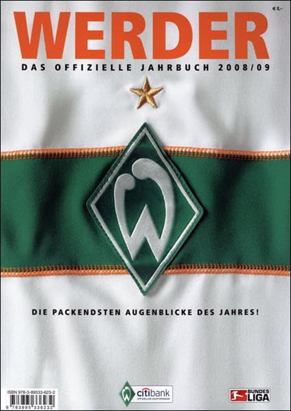 Werder – das offizielle Jahrbuch 2008/09: Hrsg.: SV Werder Bremen Reference Books