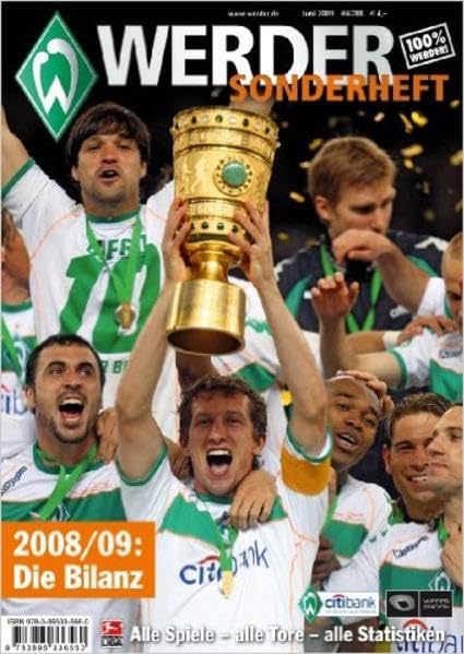 Werder Saisonheft 2008/2009: Alle Spiele - alle Tore - alle Statistiken. Hrsg.: Werder Bremen Reference Books