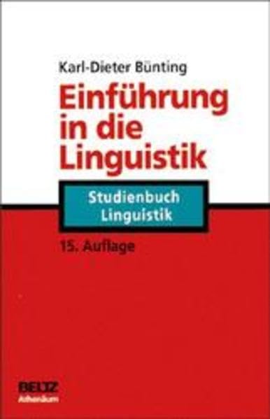 Einführung in die Linguistik (Athenäums Studienbücher Linguistik) Philosophy