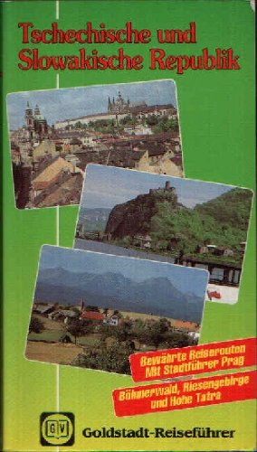 Goldstadt Reiseführer, Bd.13, Tschechische und Slowakische Republik Books