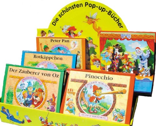 Beliebte Märchen Pop-up-Bücher: Rotkäppchen, Pinocchio, Peter Pan, Der Zauberer von Oz Non-fiction