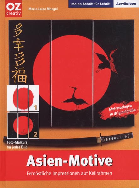 Asien-Motive: Fernöstliche Impressionen auf Keilrahmen Film, Art & Culture