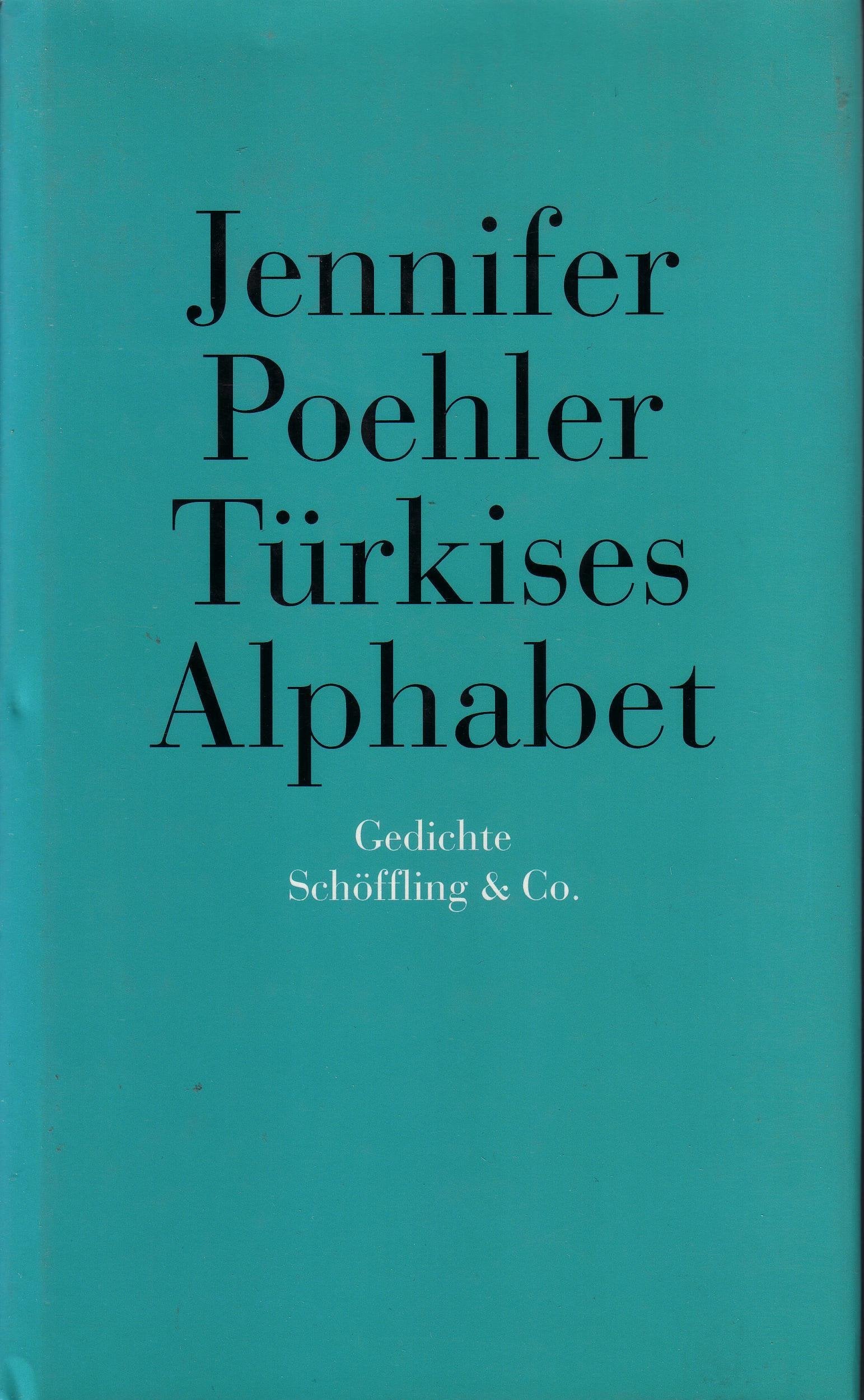 Product Image: Türkises Alphabet. Gedichte