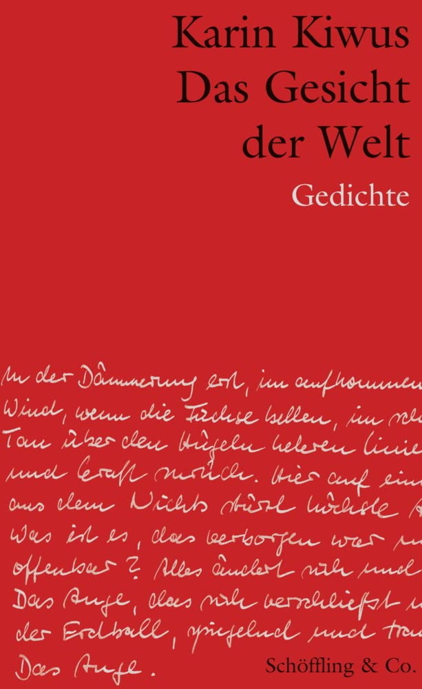 Das Gesicht der Welt Poetry