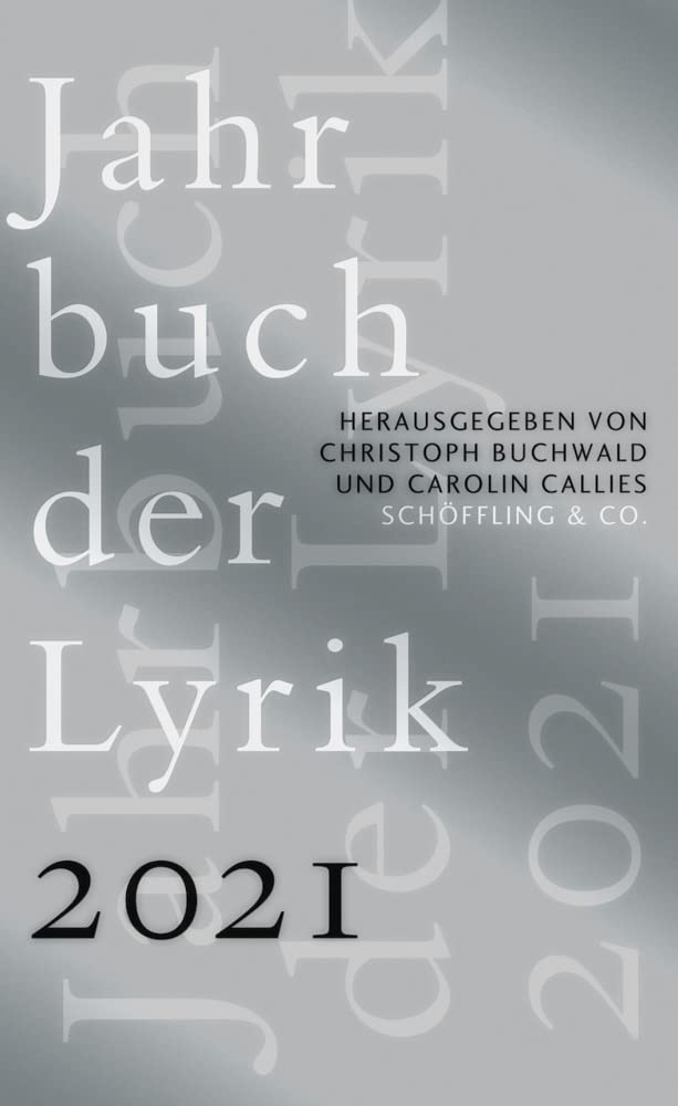 Jahrbuch der Lyrik 2021 Poetry