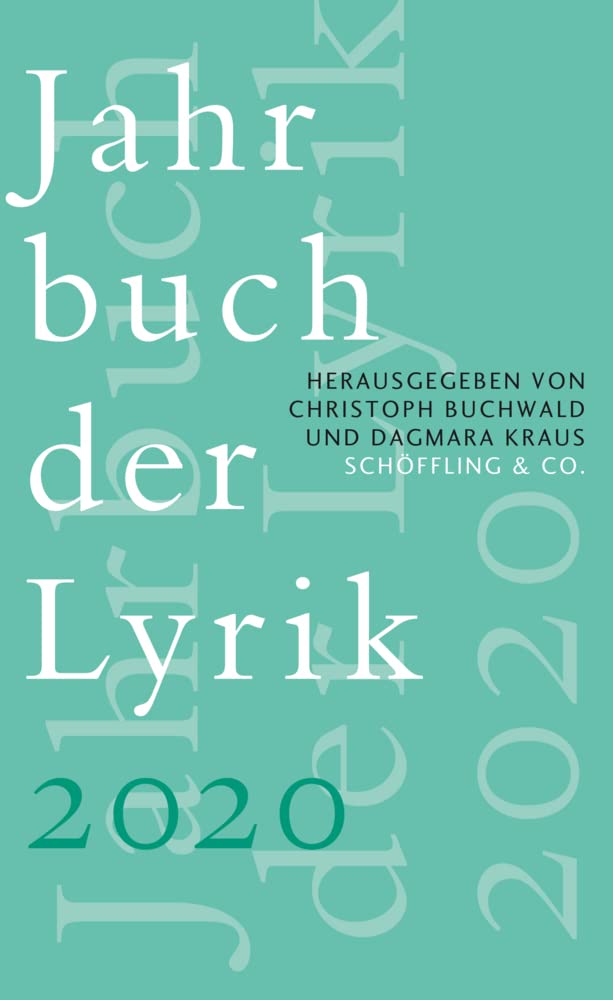 Jahrbuch der Lyrik 2020 Poetry