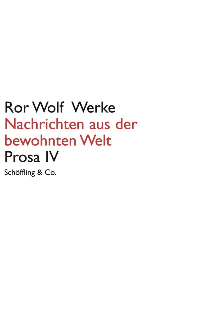 Nachrichten aus der bewohnten Welt Contemporary literature