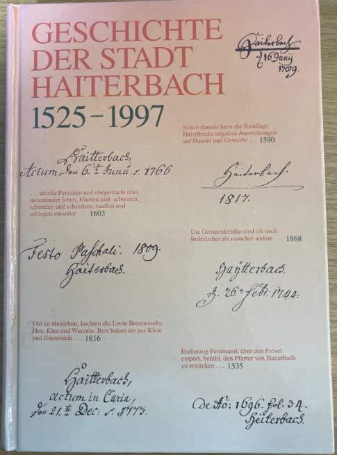 Geschichte der Stadt Haiterbach Politics & History