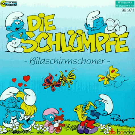 CD-ROM (12 cm), Die Schlümpfe, Bildschirmschoner, 1 CD-ROM: Für Windows 3.1 o. Windows 95 Manga