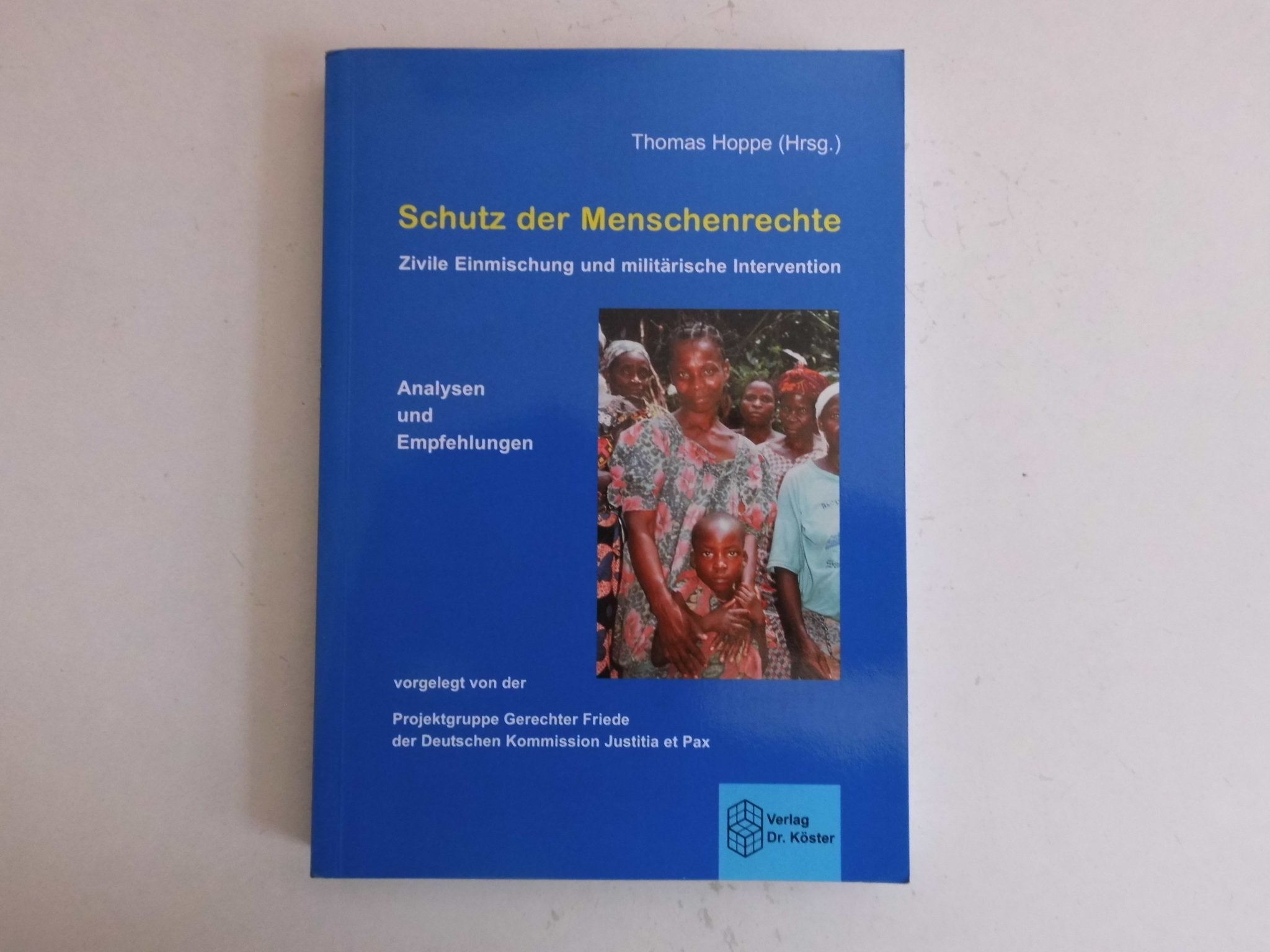Schutz der Menschenrechte - Zivile Einmischung und militärische Intervention: Analysen und Empfehlungen vorgelegt von der Projektgruppe Gerechter Friede der Deutschen Kommission Justitia et Pax Law