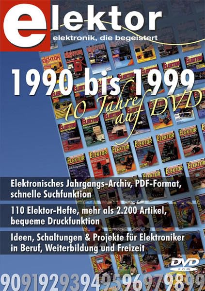 Elektor-DVD 1990-1999. DVD-ROM für Windows Books