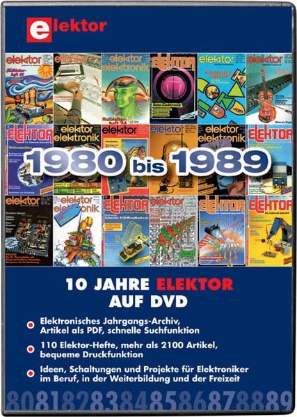 Elektor-DVD 1980-1989: Alle Schaltungen der "80er-Jahre" auf DVD Business & Technology