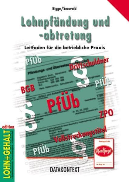 Lohnpfändung und -abtretung. Inkl. Nachtrag. book
