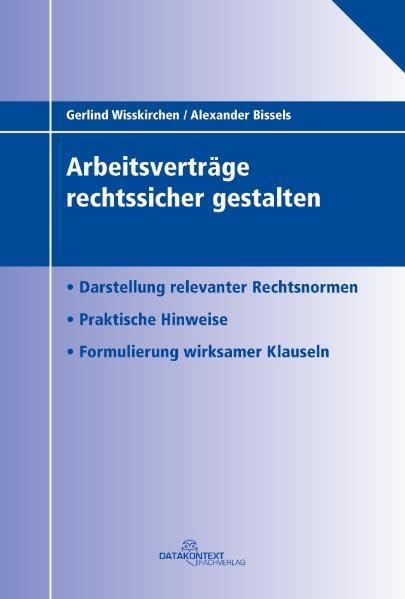 Arbeitsverträge rechtssicher gestalten book