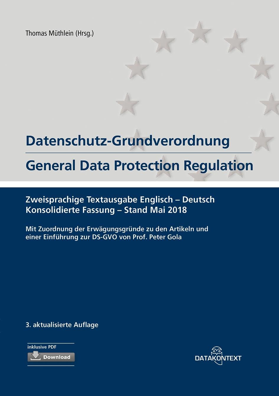 Product Image: Datenschutz-Grundverordnung General Data Protection Regulation
