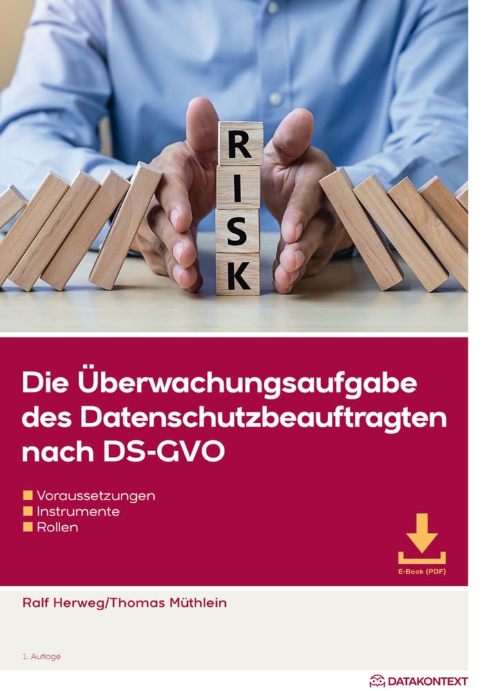 Die Überwachungsaufgabe des Datenschutzbeauftragten nach DS-GVO book