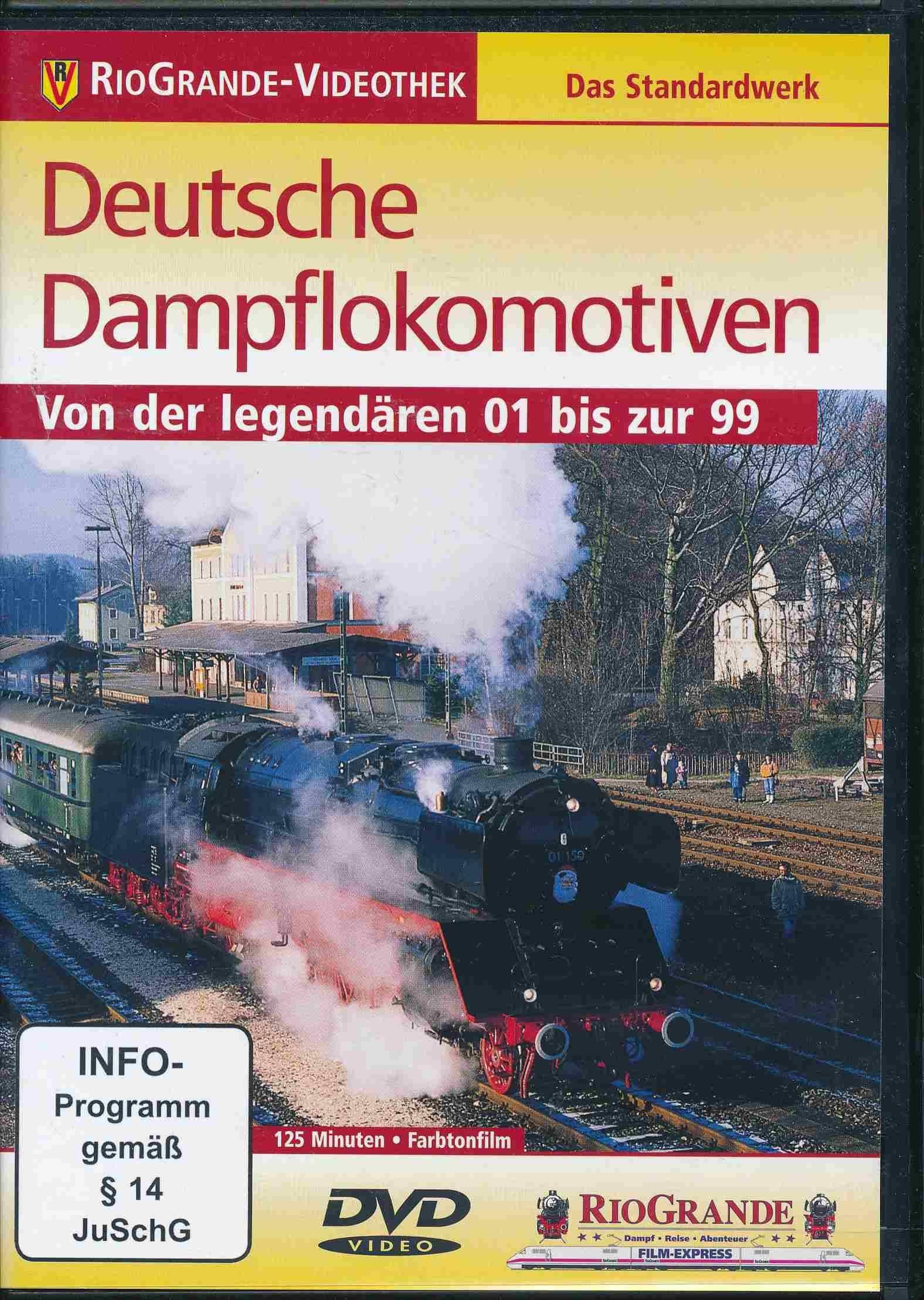 RioGrande - Deutsche Dampflokomotiven - Von der legendären 01 bis zur 99 Movies