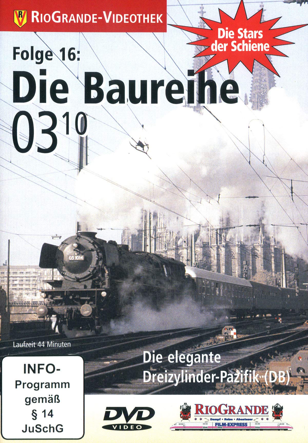 Die Baureihe 03.10 (DB) Dreizylinder-Lok Films