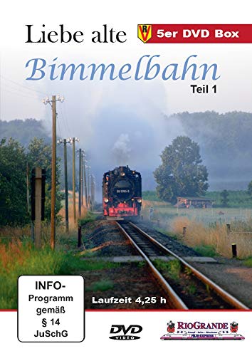 Liebe alte Bimmelbahn - Teil 1 - Legenden auf schmaler Spur - 5er DVD-Box Movies