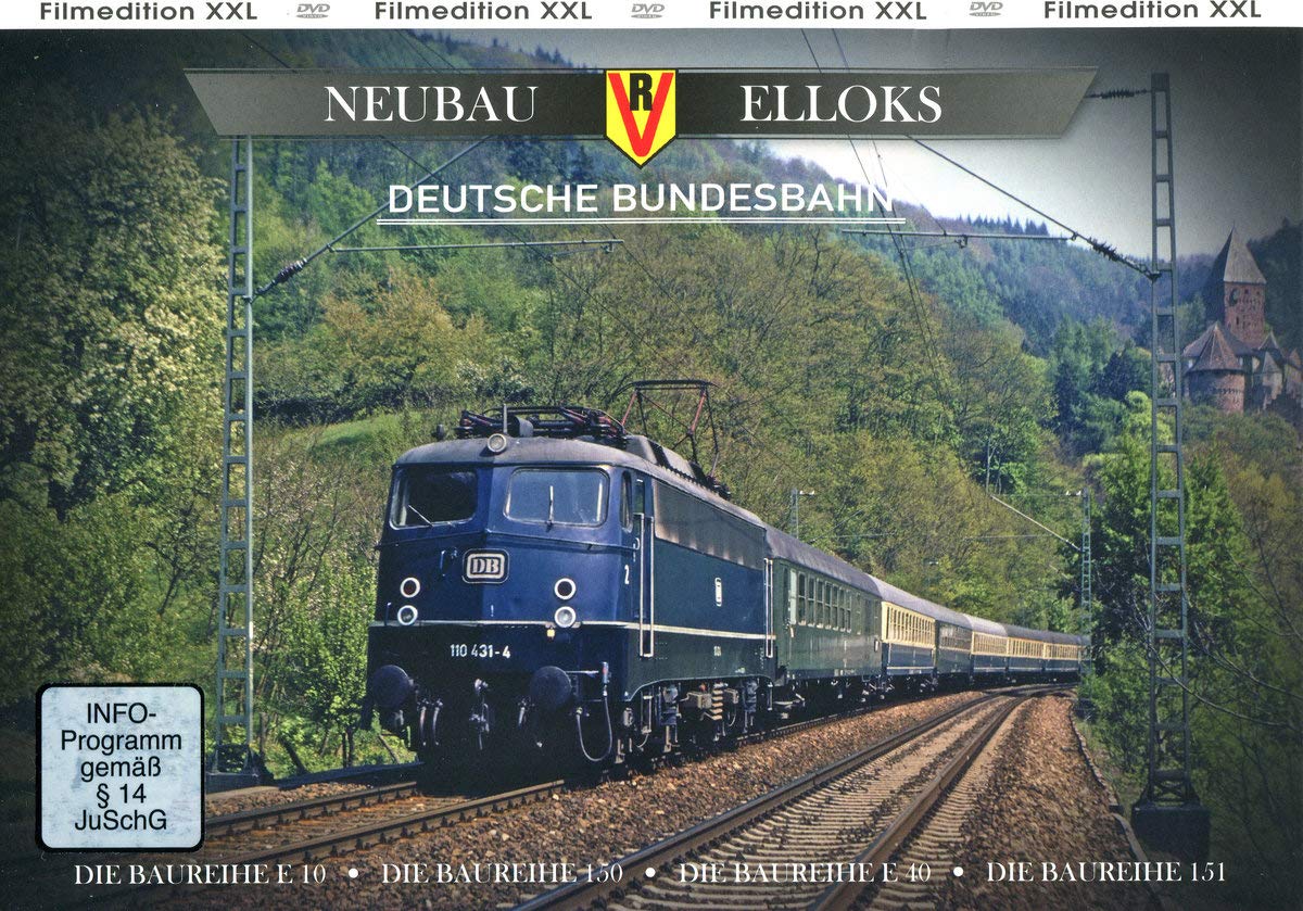 Neubau-Elloks Deutsche Bundesbahn - 4er-DVD-Box - Filmedition XXL Movies