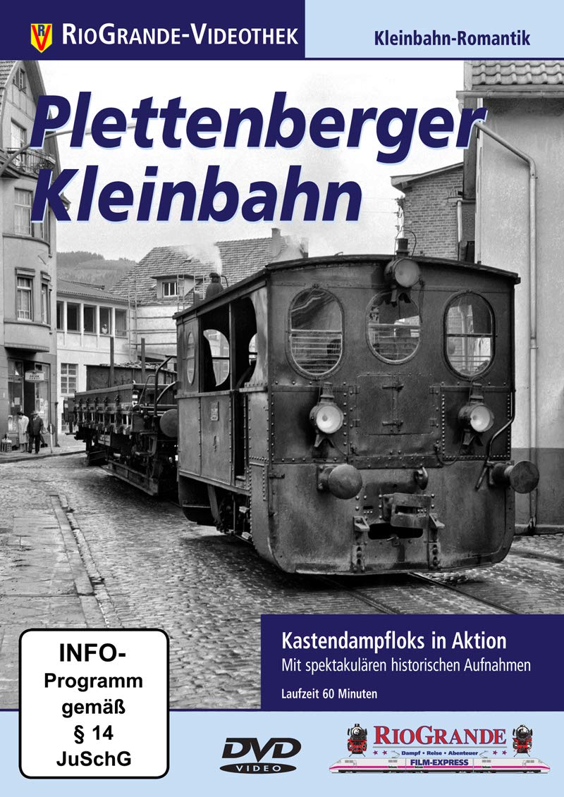 Plettenberger Kleinbahn - Kastendampfloks in Aktion Films