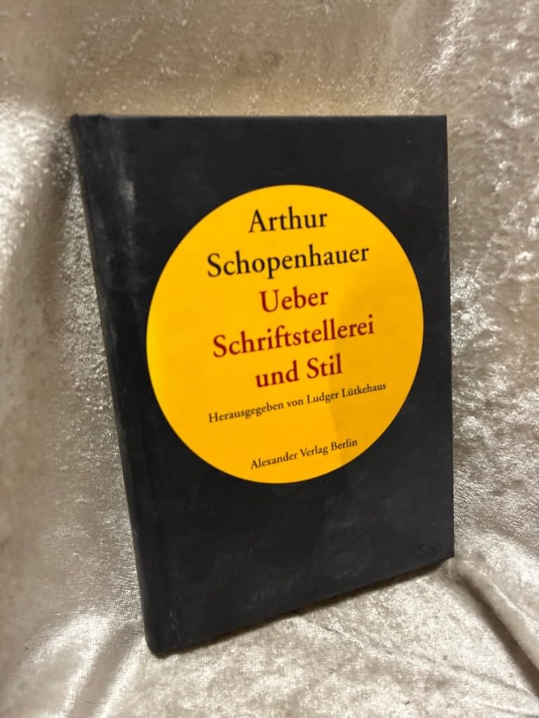 Ueber Schriftstellerei Und Stioul Books