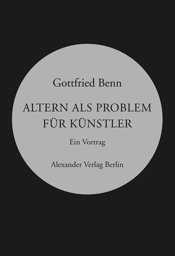 Altern als Problem für Künstler Poetry