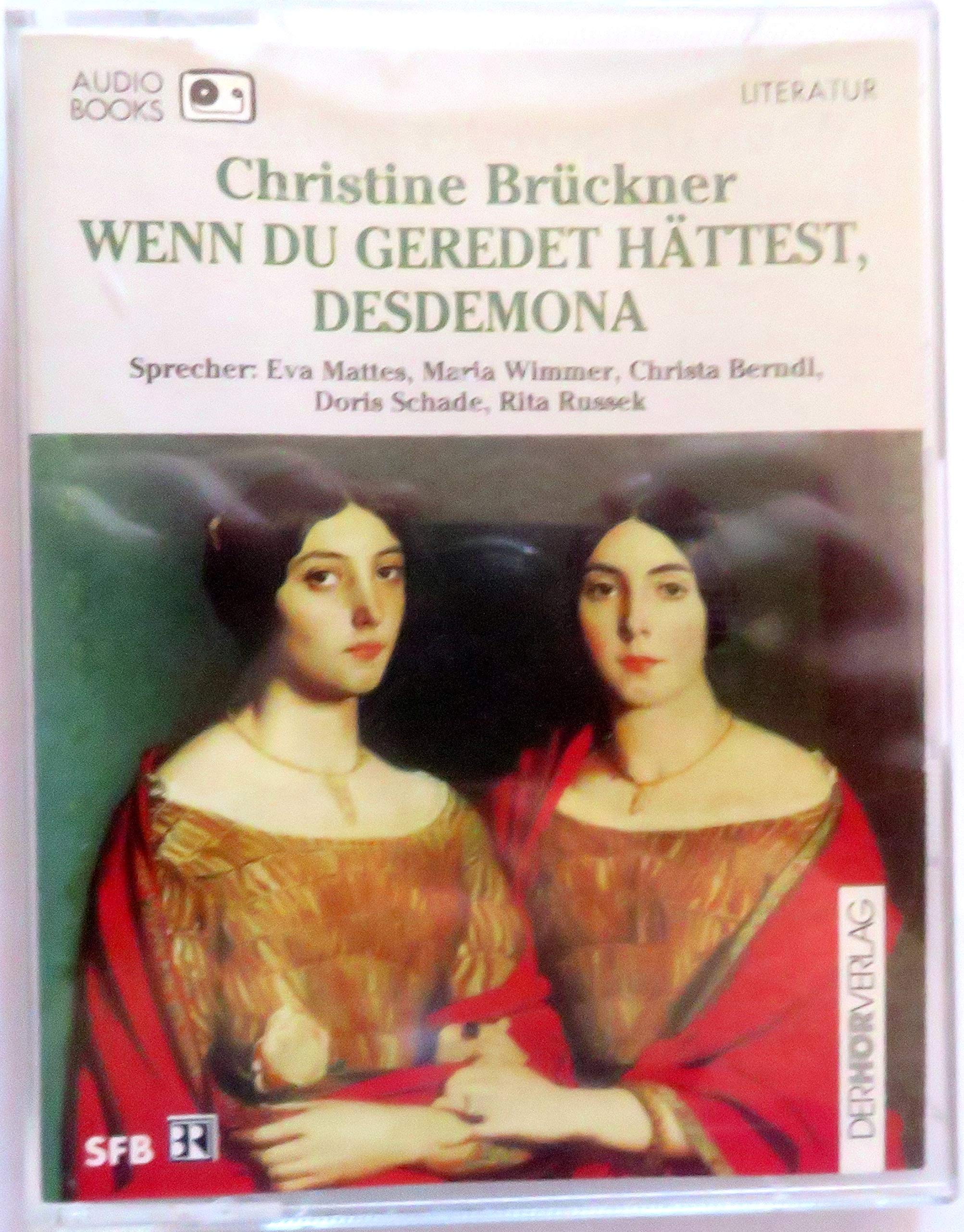 Wenn du geredet hättest, Desdemona Books