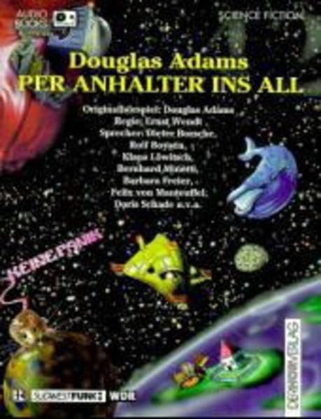 Per Anhalter ins All. Teil 1 - 6 (Buch 1 + 2). 6 Cassetten. Fantasy & Sci-Fi