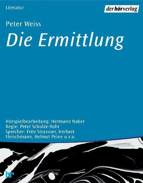Die Ermittlung: Hörspiel Contemporary literature Books