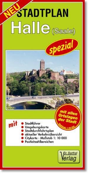 Doktor Barthel Stadtpläne spezial, Halle (Saale): Maßstab 1:20000 Leisure, Home & Garden