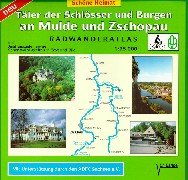 Doktor Barthel Radwanderatlas, Täler der Schlösser und Burgen an Mulde und Zschopau: Mit Ausflugszielen sowie Sehenswürdigkeiten in Text u. Bild. Mit Unterstützung durch d. ADFC Sachsen Hiking & Cycling Books
