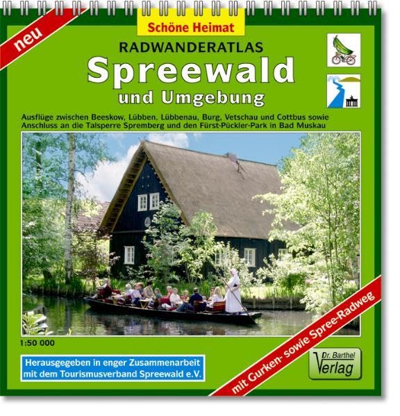 Spreewald 1 : 50 000. Radwanderatlas Leisure, Home & Garden