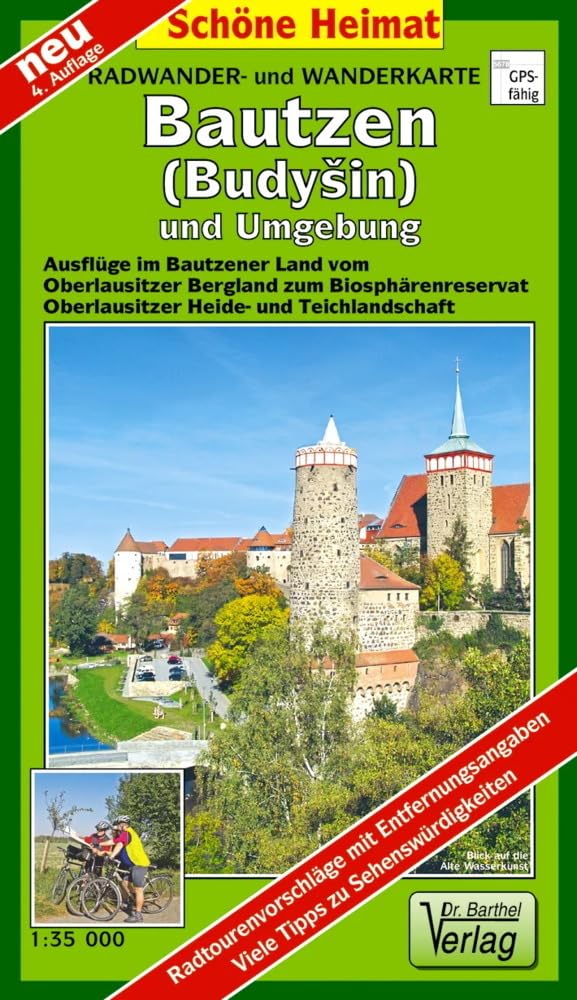 Bautzen und Umgebung 1 : 35 000. Radwander- und Wanderkarte Leisure, Home & Garden