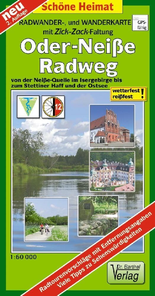 Product Image: Radwander- und Wanderkarte Oder-Neiße-Radweg