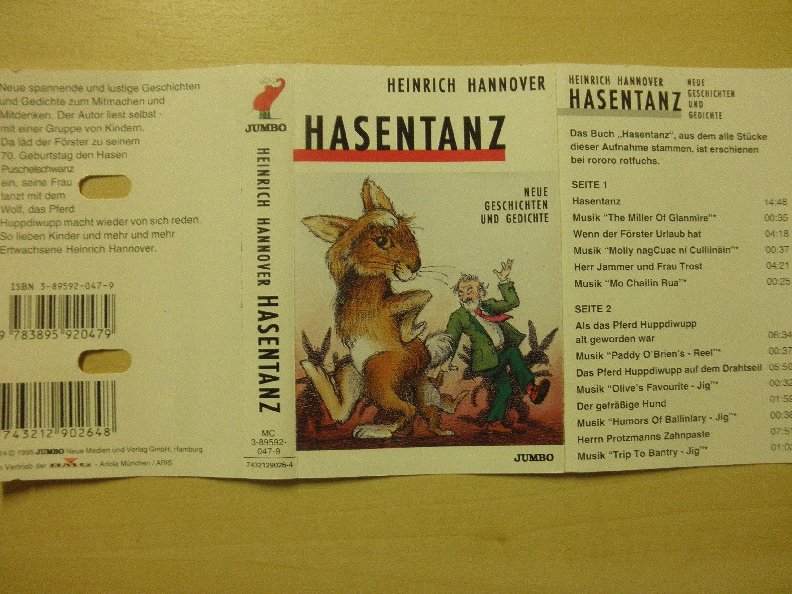 Cassetten (Tonträger), Hasentanz, 1 Cassette Children's books