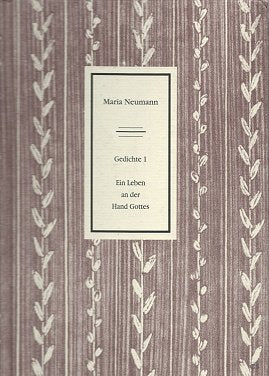 Gedichte 1 - Ein Leben an der Hand Gottes Books