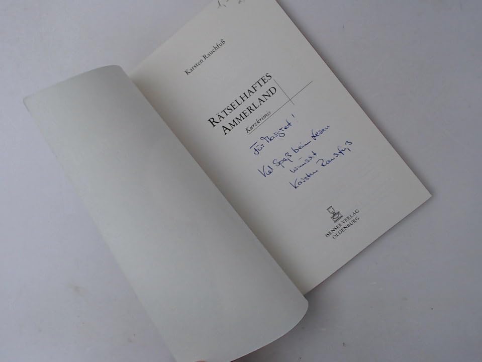 Rätselhaftes Ammerland: Kurzkrimis Contemporary literature