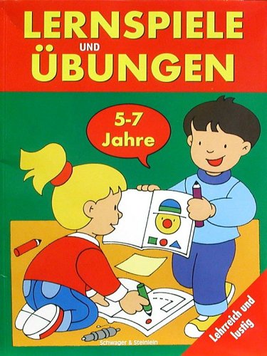 Lernspiele und Übungen, 5-7 Jahre. Grünes Cover Politics & History