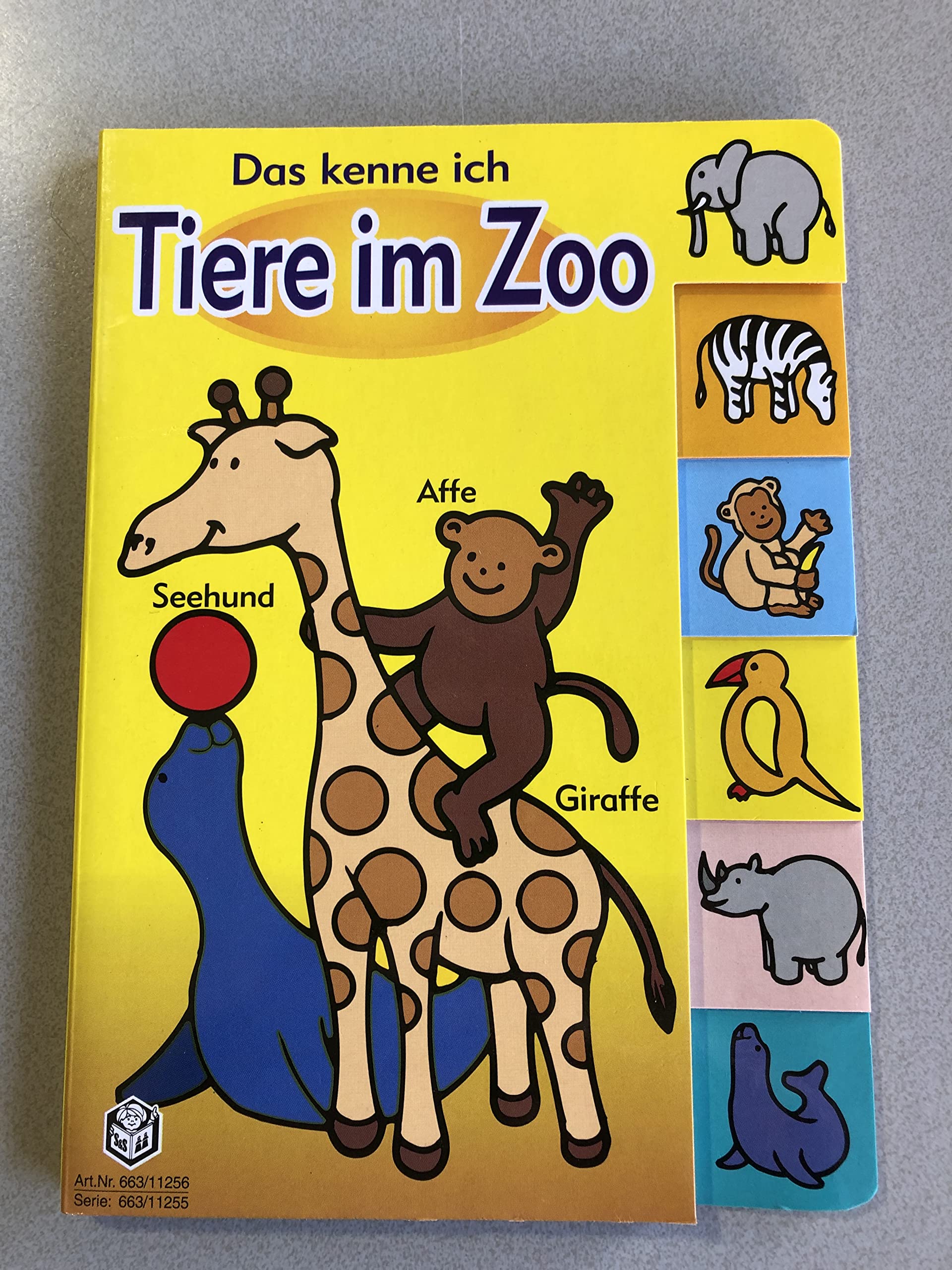 Das kenne ich - Tiere im Zoo - Bilderbuch - Kinder - Vorschulalter Neuner Werbung Non-fiction