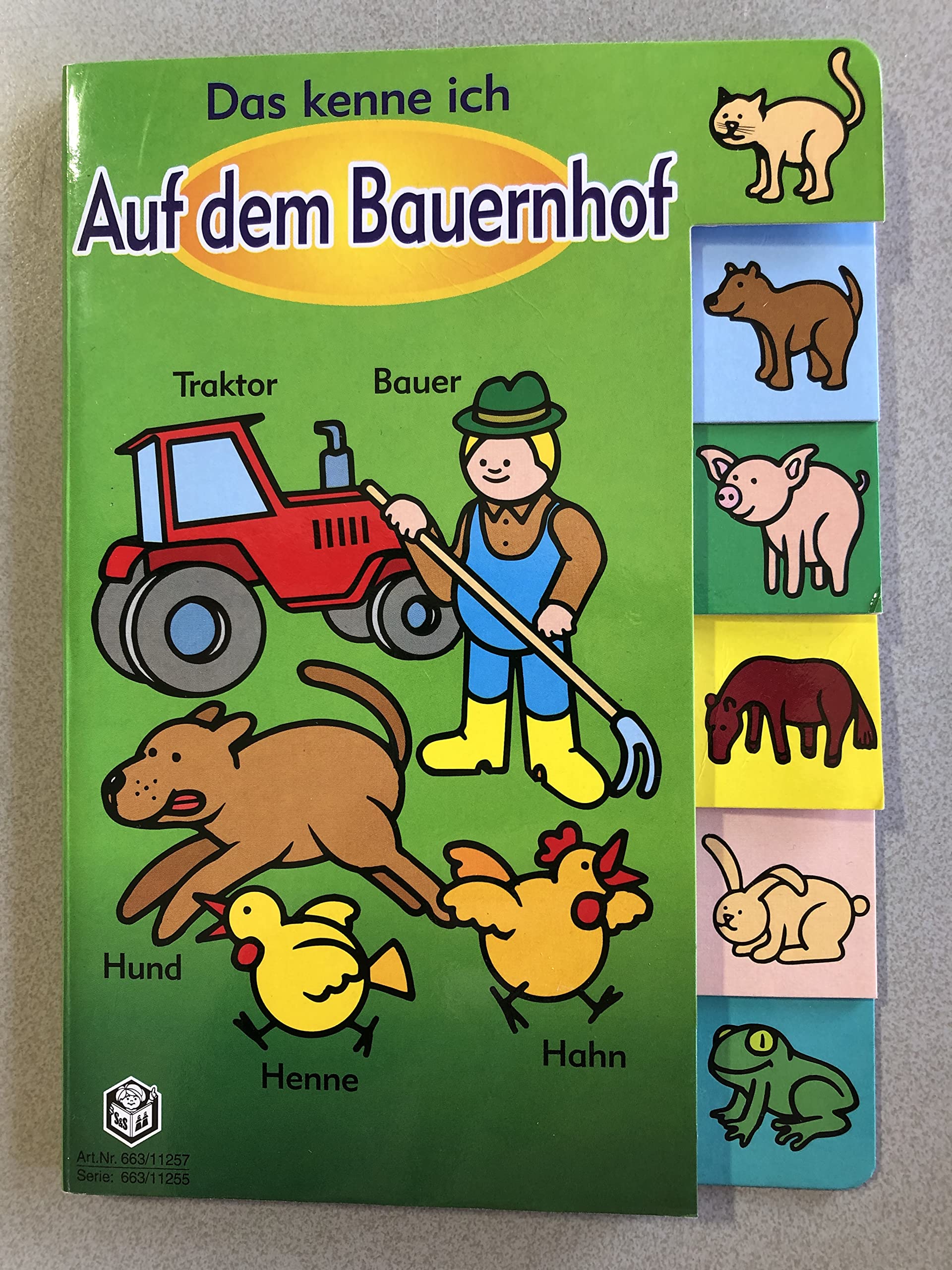 Das kenne ich - Auf dem Bauernhof - Bilderbuch - Vorschulalter - Tiere - Wortschatz Neuner Werbung Non-fiction