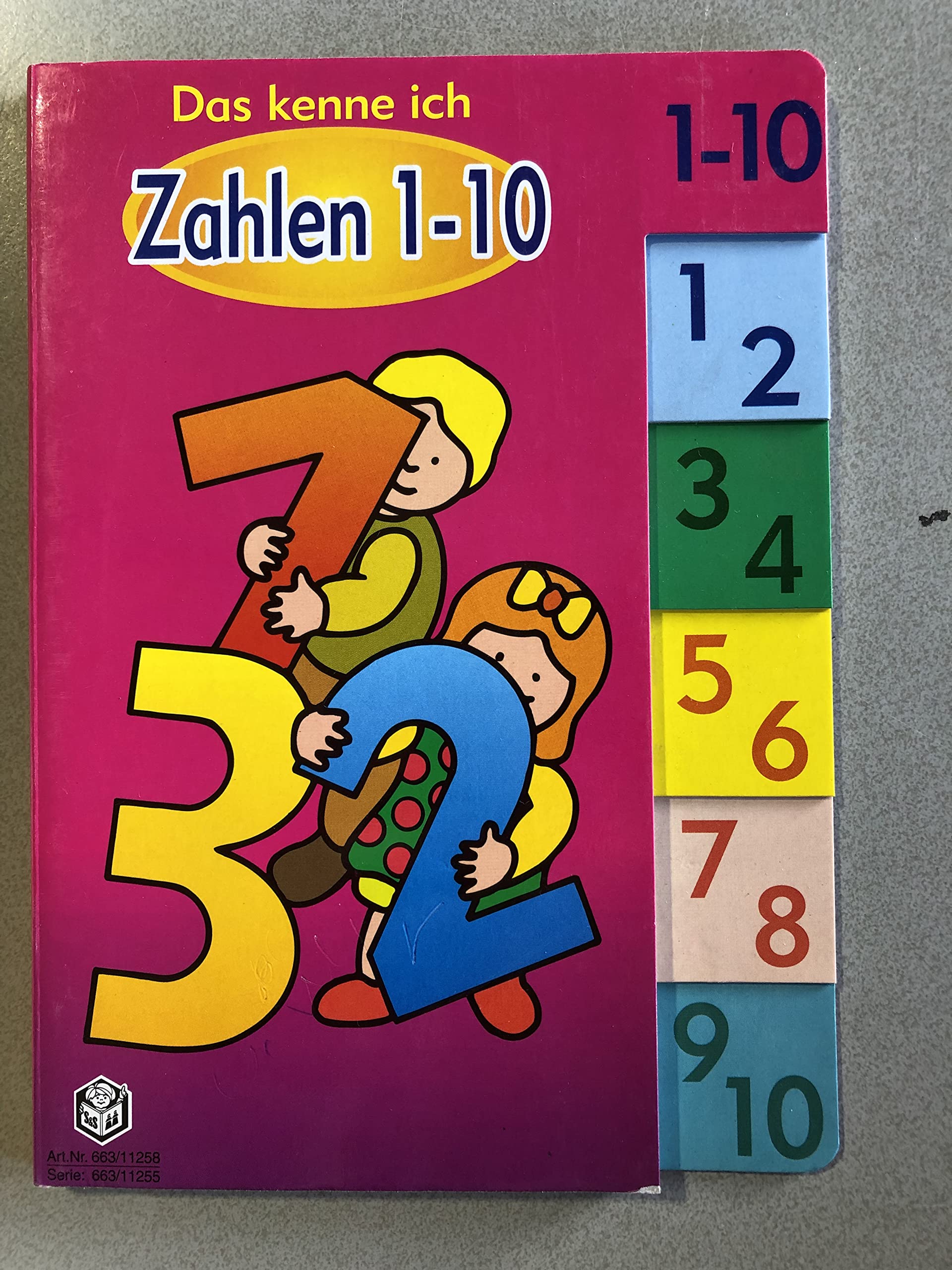 Das kenne ich - Zahlen 1-10 - Kinderbuch Vorschulalter - Bilderbuch Neuner Werbung Non-fiction