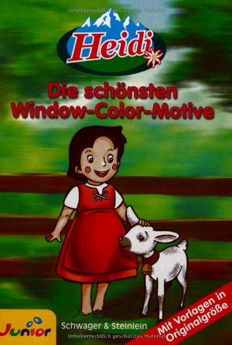 Heidi. Window Color Vorlagen Books