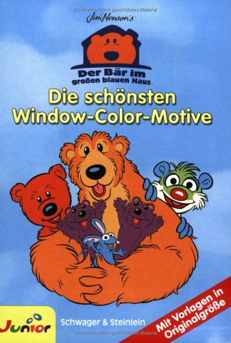 Bär im blauen Haus: Window Color Vorlagen Tiptoi & Games