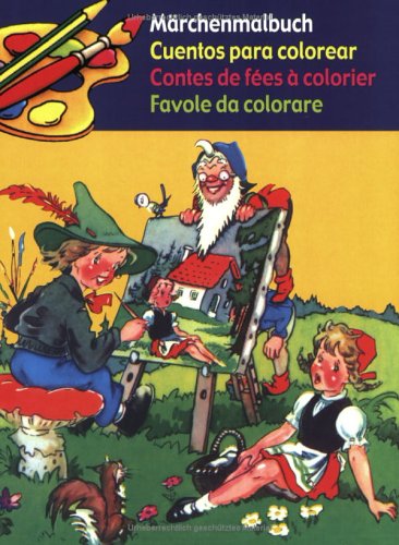 Märchenmalbuch - Gelb book
