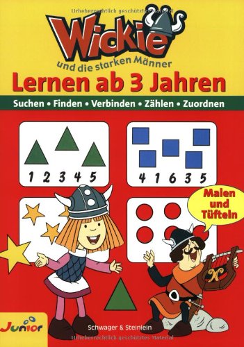 Wickie - Lernen ab 3 Jahren: Suchen, Finden, Verbinden, Zählen, Zuordnen Non-fiction