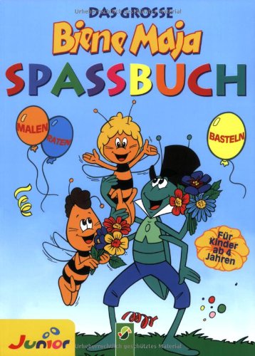 Das grosse Biene Maja Spassbuch: Malen, Raten, Basteln Tiptoi & Games