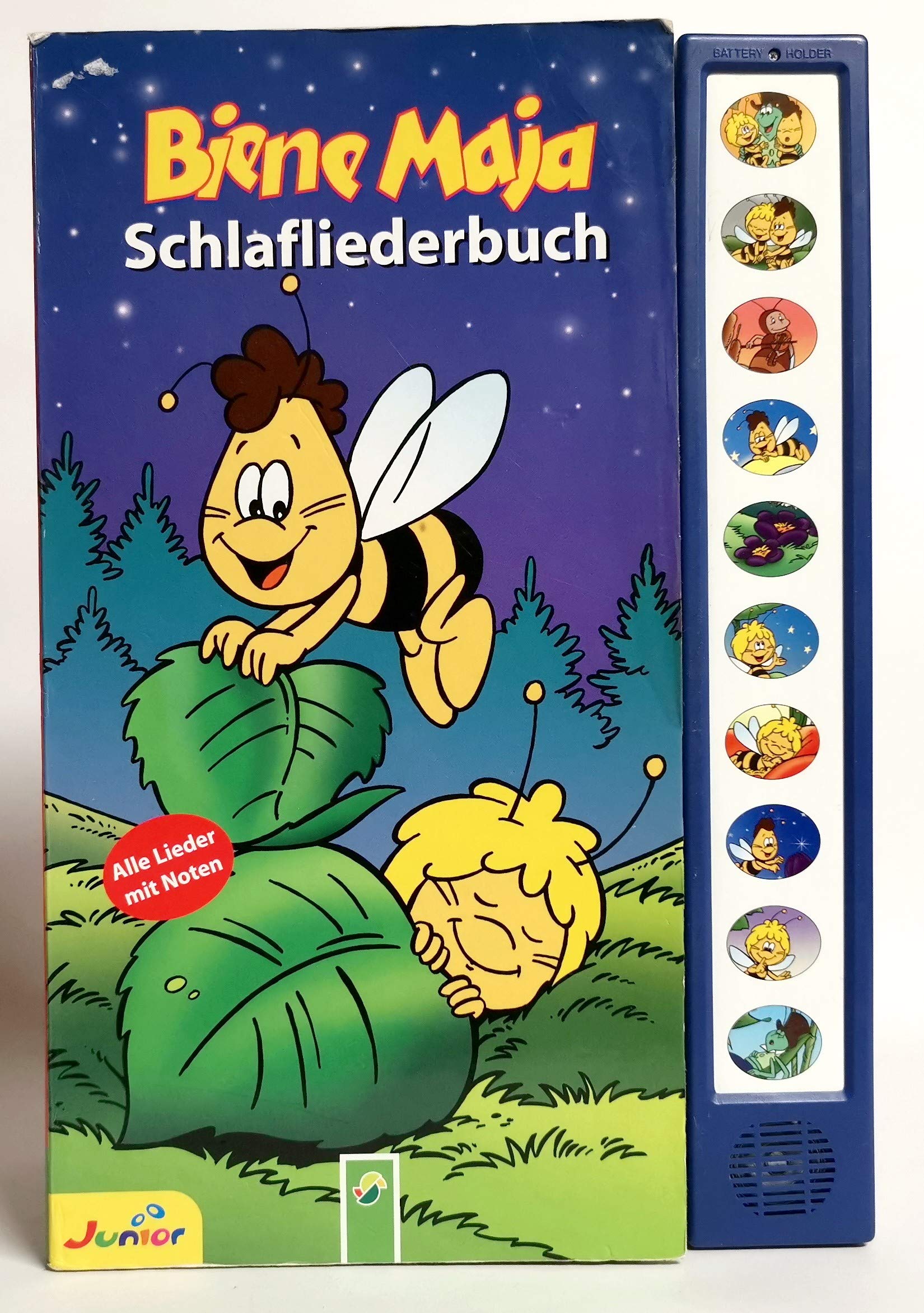 Biene Maja. Schlafliederbuch. Alle Lieder mit Noten Books