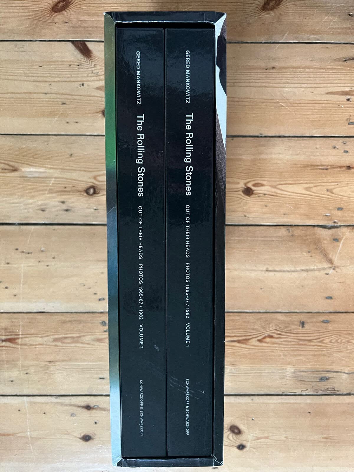 The Rolling Stones. 2 Bände Pop culture Books