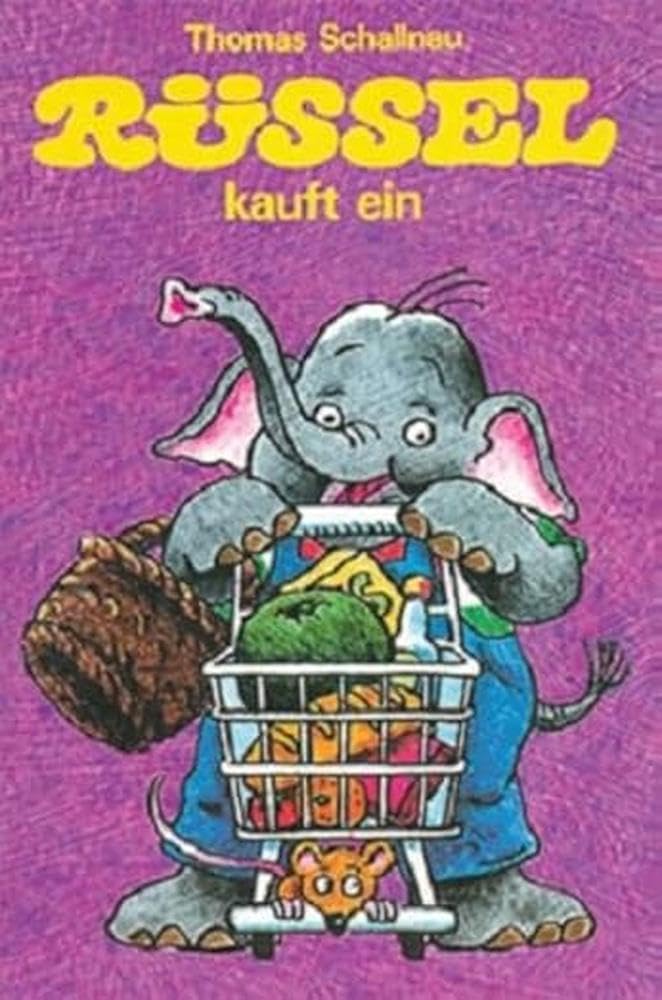 Rüssel kauft ein Children's books